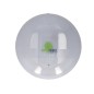 Dispensador papel higienico greensource extraccion central compacto fabricado en abs blanco