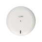Dispensador papel higienico industrial greensource extraccion central compacto fabricado en abs blanco