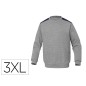 Sudadera deltaplus sweat olino con refuerzo en espalda y codos gris talla 3xl Sudadera deltaplus sweat olino con refuerzo en espalda y codos gris talla 3xl