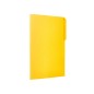 50 Unidades - Subcarpeta cartulina liderpapel folio pestaña izquierda 240g/m2 amarillo