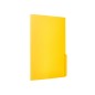 50 Unidades - Subcarpeta cartulina liderpapel folio pestaña derecha 240g/m2 amarillo