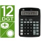 Calculadora liderpapel sobremesa xf39 12 digitos solar y pilas color negro 190x140x32 mm 40% reciclada Calculadora liderpapel sobremesa xf39 12 digitos solar y pilas color negro 190x140x32 mm 40% reciclada