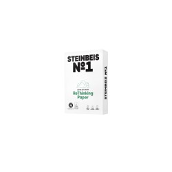 Papel fotocopiadora steinbeis n.1 100% reciclado din a3 80 gramos paquete de 500 hojas