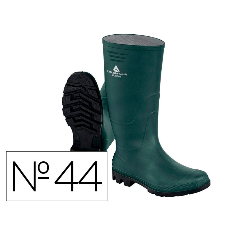 Botas deltaplus de seguridad stone pvc verde suela de tacos talla 44 Botas deltaplus de seguridad stone pvc verde suela de tacos talla 44