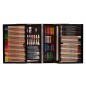 Maletin de pinturas daler rowney metalico 122 piezas 347x94x240 mm