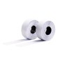 Etiqueta avery ondulada blanca permanente 26x16 mm para etiquetadora pl21/18 caja de 10 rollos de 1200 etiqietas
