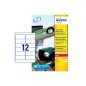 Etiqueta adhesiva resistente avery poliester blanco laser 99,1x42,3 mm caja de 240 unidades
