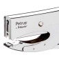 Grapadora petrus de tenaza 222 metalica cromada capacidad de grapado 40 hojas usa grapas 22/6-8 y 24/6-8 Grapadora petrus de tenaza 222 metalica cromada capacidad de grapado 40 hojas usa grapas 22/6-8 y 24/6-8