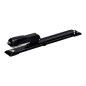Grapadora rapid e15 metalica brazo largo capacidad 20 hojas usa grapas 24/6 y 26/26 color negro