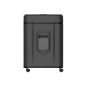 Destructora de documentos q-connect capacidad de corte 120 h auto / 10 h manual destruye grapas clips y