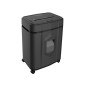 Destructora de documentos q-connect capacidad de corte 120 h auto / 10 h manual destruye grapas clips y