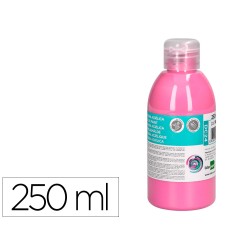 Pintura acrilica liderpapel bote de 250 ml rosa
