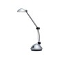 Lampara de escritorio archivo 2000 led 3w 200lm brazo articulado luz calida plata metalizado