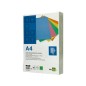 Tapa encuadernacion liderpapel carton a4 0,9mm verde fluor paquete de 50 unidades
