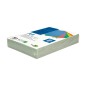 Tapa encuadernacion liderpapel carton a4 0,9mm verde fluor paquete de 50 unidades