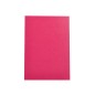Tapa encuadernacion liderpapel carton a4 0,9mm rosa fluor paquete de 50 unidades