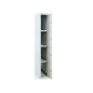 Taquilla metalica simonrack 4 puertas con cerradura montada respiradero y etiquetero gris/gris 1800x500x300 mm Taquilla metalica simonrack 4 puertas con cerradura montada respiradero y etiquetero gris/gris 1800x500x300 mm