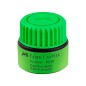Tinta rotulador faber castell textliner fluorescente 1549 con sistema capilar color verde bote 30 ml