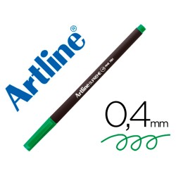 12 Unidades - Rotulador artline supreme epfs200 fine liner punta de fibra verde manzana 0,4 mm