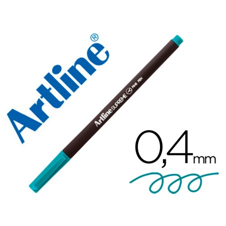 12 Unidades - Rotulador artline supreme epfs200 fine liner punta de fibra turquesa 0,4 mm