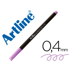 12 Unidades - Rotulador artline supreme epfs200 fine liner punta de fibra purpura claro 0,4 mm