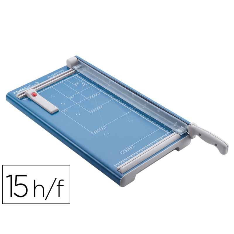 Cizalla de palanca dahle 534 con base metalica din a3 capacidad de corte 15 hojas Cizalla de palanca dahle 534 con base metalica din a3 capacidad de corte 15 hojas