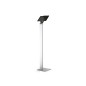 Atril de suelo durable holder aluminio para tablet de 7" a 13" color metal plateado 270x1215x270 mm