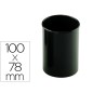 Cubilete portalapices faibo negro opaco plastico reciclado diametro 78 mm alto 100 mm alto Cubilete portalapices faibo negro opaco plastico reciclado diametro 78 mm alto 100 mm alto