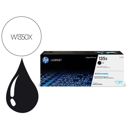 Toner hp 135x laserjet m209 / mfp m234 negro 2400 paginas