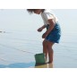 Cubo de playa vikingtoys ecoline ecologico y reciclable capacidad 1,5 litros