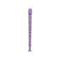 Flauta hohner 9508 color lavanda funda verde y transparente