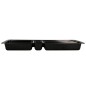 Bandeja organizadora q-connect de cajones color negro 344x160x33 mm Bandeja organizadora q-connect de cajones color negro 344x160x33 mm