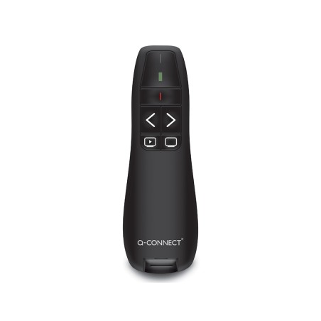 Puntero laser q-connect para presentaciones 5 botones alcance 20 m receptor usb