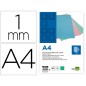 Tapa encuadernacion liderpapel carton a4 1 mm verde menta paquete de 50 unidades Tapa encuadernacion liderpapel carton a4 1 mm verde menta paquete de 50 unidades