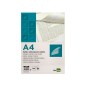 Papel verjurado liderpapel a4 180g/m2 crema paquete de 100 hojas