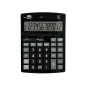 Calculadora liderpapel sobremesa xf30 12 digitos tasas solar y pilas color negro 190x140x30 mm