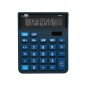 Calculadora liderpapel sobremesa xf17 8 digitos solar y pilas color azul 127x105x24 mm