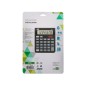 Calculadora liderpapel sobremesa xf16 8 digitos solar y pilas color negro 127x105x24 mm