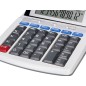 Calculadora liderpapel impresora pantalla papel 57 mm 12 digitos impresion bicolor blanca 235x155x62 mm