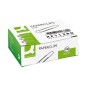 Clips zinc q-connect n 1 labiados 20 mm caja de 100 unidades