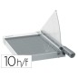 Cizalla de palanca leitz precision home office a4 base plastico longitud corte 380 mm capacidad de corte 10 hojas