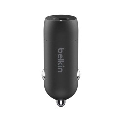 Cargador para coche belkin cca003btbk usb-c pd 20w boost charge color negro