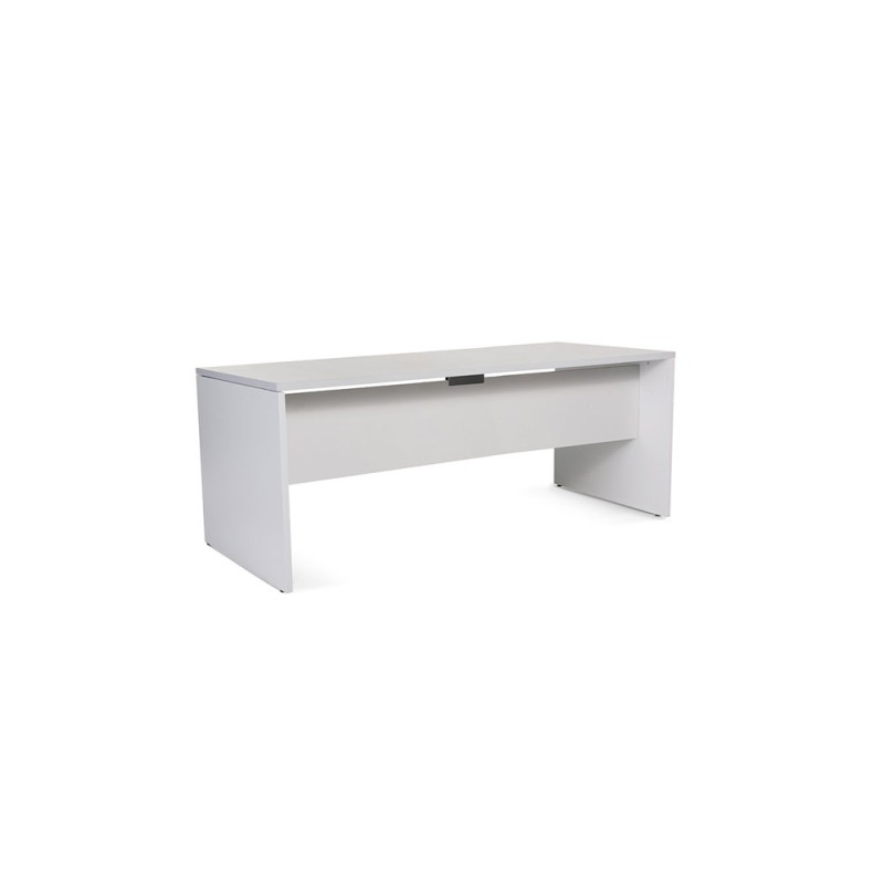 Mesa de oficina rocada work 2003ab02 gris/gris 180x80 cm