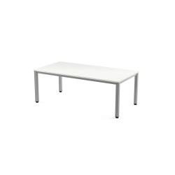 Mesa de oficina rocada executive 2005ad04 gris/blanco 200x100 cm