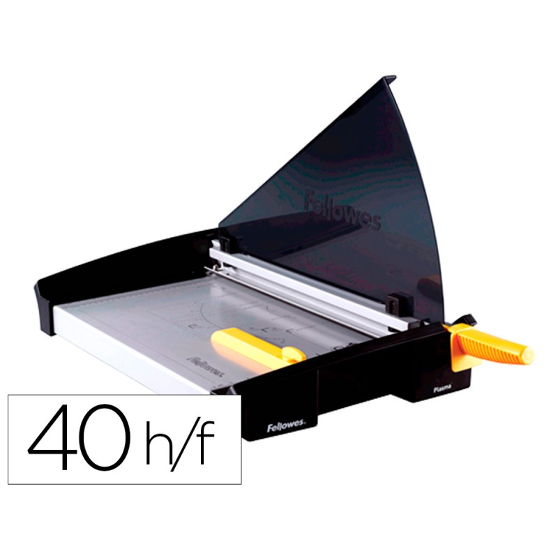 Cizalla de palanca fellowes plasma a3 metalica hasta 40 hojas 80 gr
