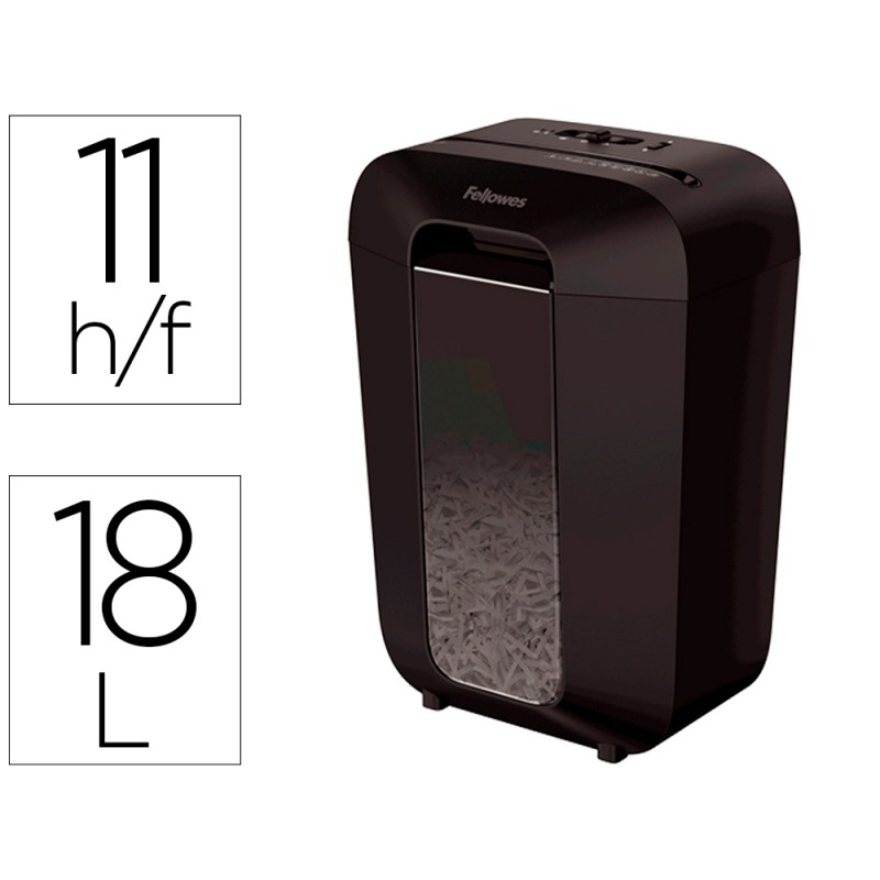 Destructora de documentos fellowes lx-70d capacidad 11h seguridad p4 destruye grapas clips y tarjeta papelera 18 l Destructora de documentos fellowes lx-70d capacidad 11h seguridad p4 destruye grapas clips y tarjeta papelera 18 l