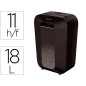 Destructora de documentos fellowes lx-70d capacidad 11h seguridad p4 destruye grapas clips y tarjeta papelera 18 l Destructora de documentos fellowes lx-70d capacidad 11h seguridad p4 destruye grapas clips y tarjeta papelera 18 l