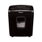 Destructora de documentos fellowes lx-25m capacidad 6h p4 destruye grapas clips y tarjeta papelera 11,5 l