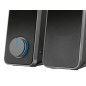 Altavoces trust arys 2.0 potencia maxima 28w control de volumen y conexion auriculares usb color negro