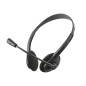 Auricular trust primo chat headset para pc y laptop longitud cable 1,8 m con microfono conexion jack 3.5